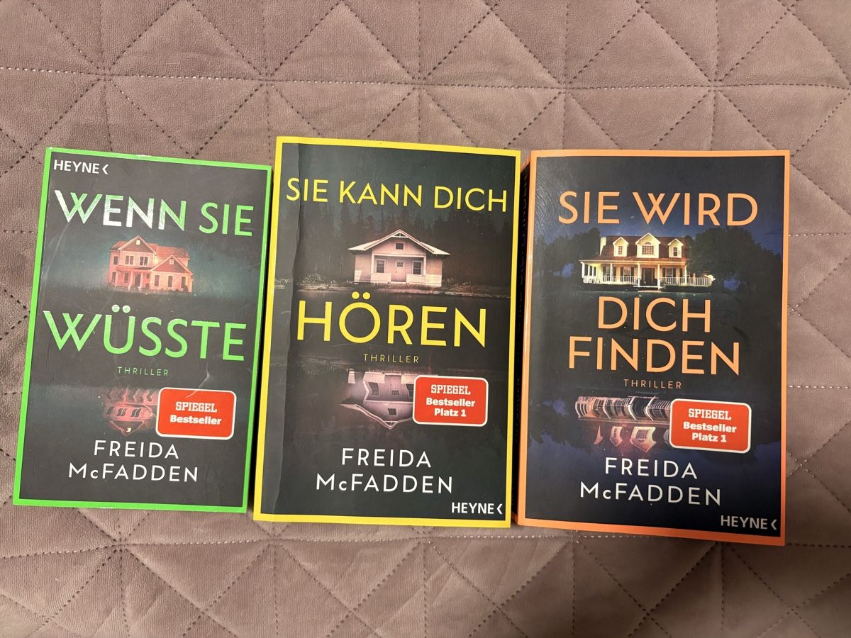 Bücher: Freida McFadden Thriller 3er Set gebraucht – Gebraucht aus Dürnten von son_cdh6