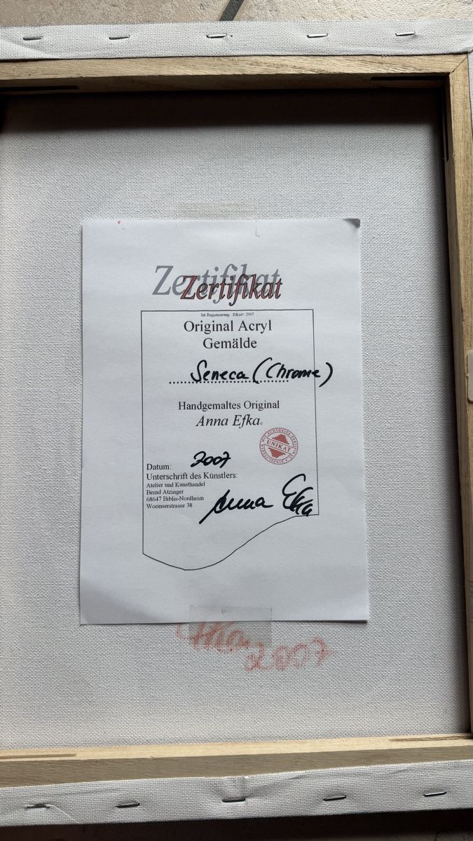 Gemälde: Bild, Gemälde, Kunst, Leinwand, dreiteilig  – Gebraucht aus Thayngen von Budro 1