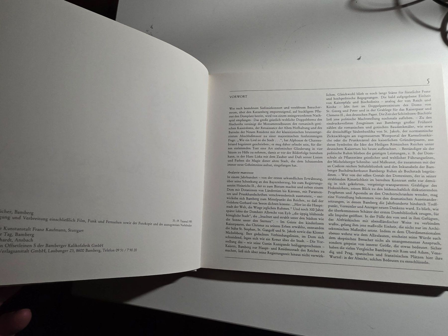 Bücher: Bamberg - Hans Liska 1994 signiert – Gebraucht aus Walterswil BE von Lonitti 9