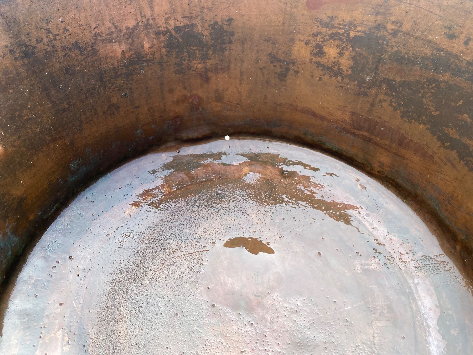 Vasi per fiori: Grosser Kupferkessel – Usato da Goldingen venduto da Banago61 4