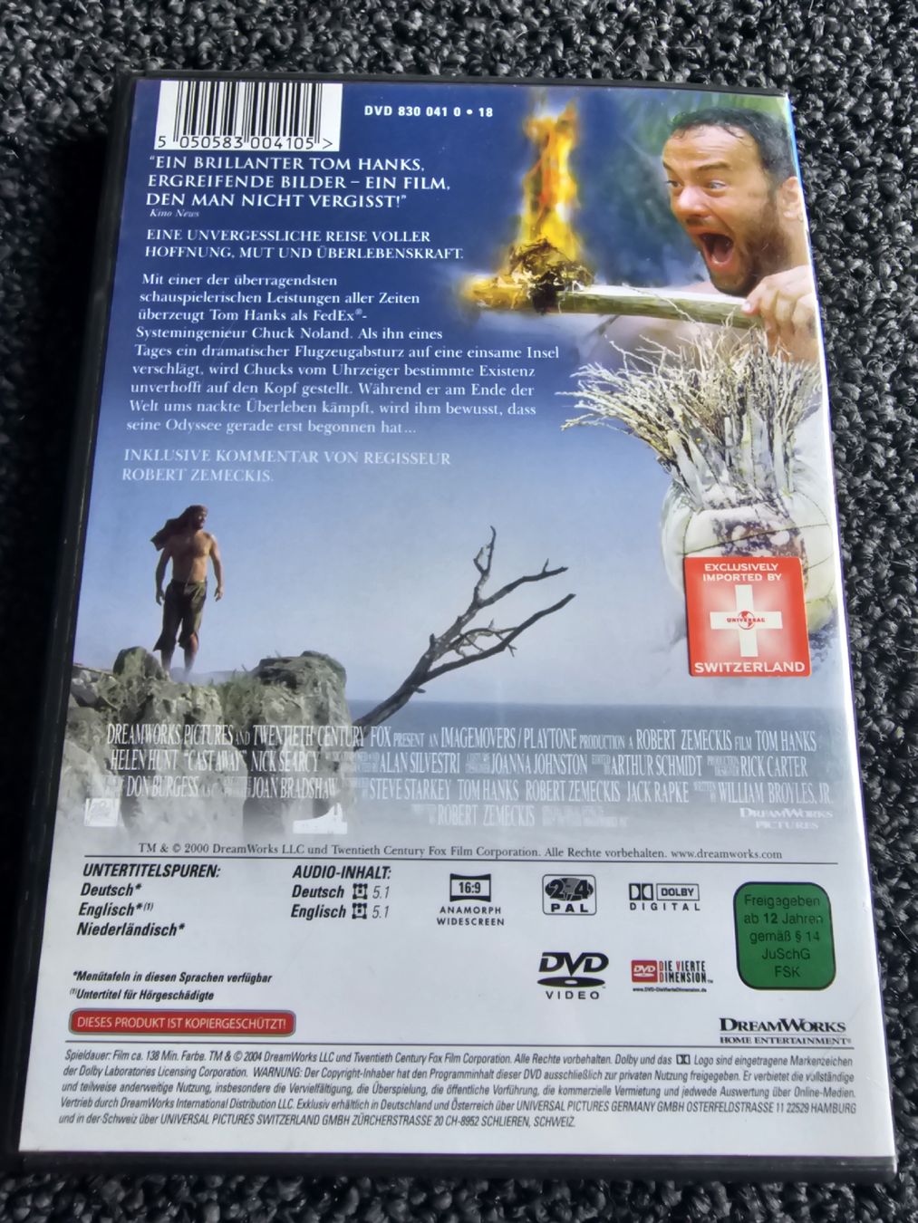 Tutti i DVDs: DVD Cast Away (23317) – Usato da Ruswil venduto da jan_bxl5 1