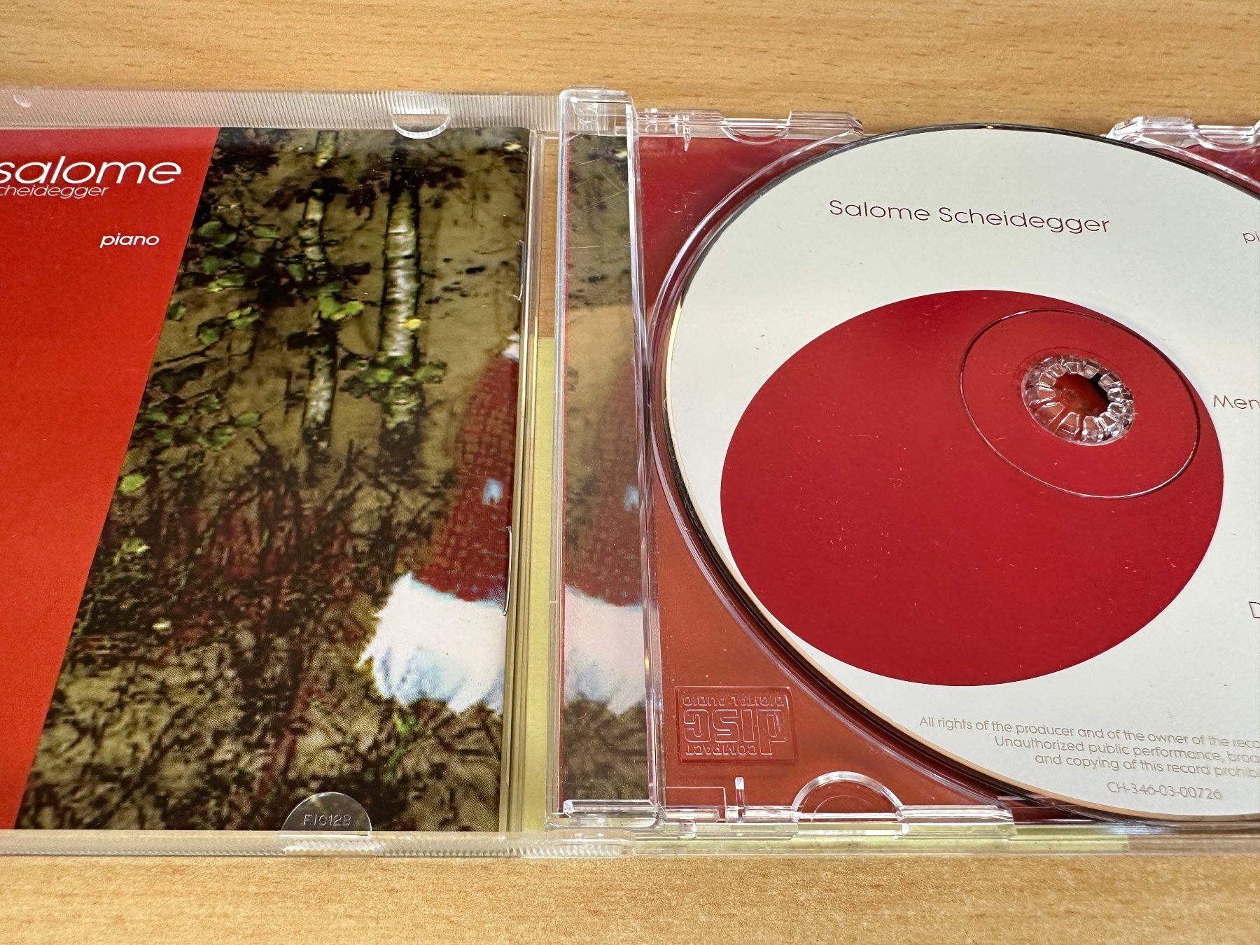 CD: Salome Scheidegger - Anthology - Piano – Usato da Rikon im Tösstal venduto da Alpenmutz 2