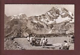BRAUNWALD - Ausblick vom Berghaus Gummen - 1956