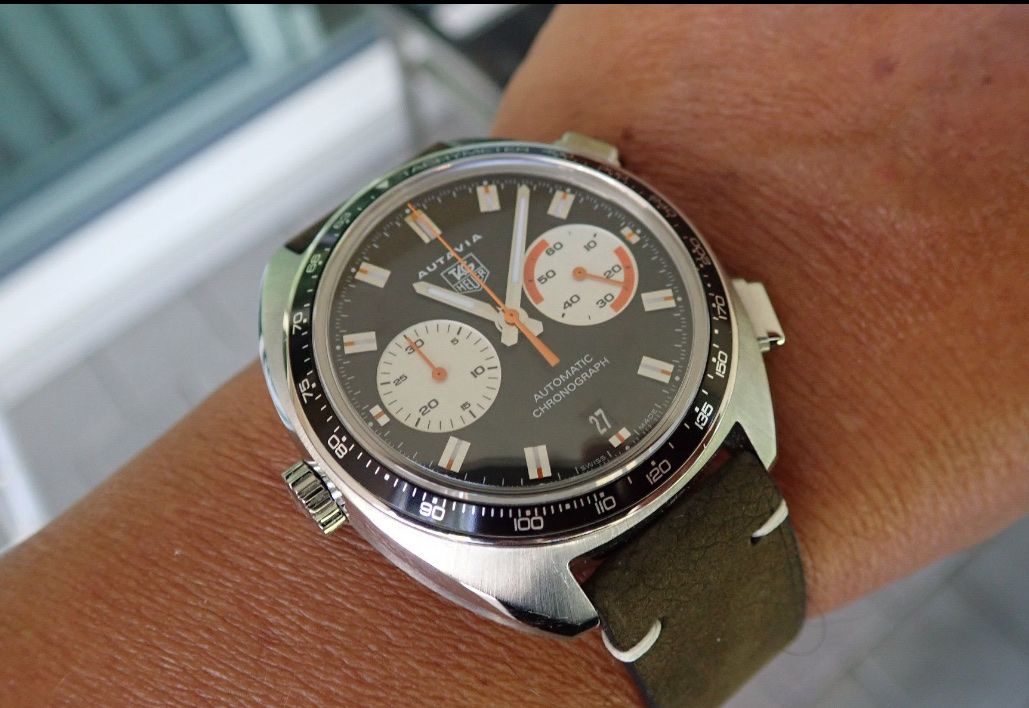 Tag Heuer Uhren: Tag heuer Autavia mit Box  – Gebraucht aus Dorénaz von elmex94 1