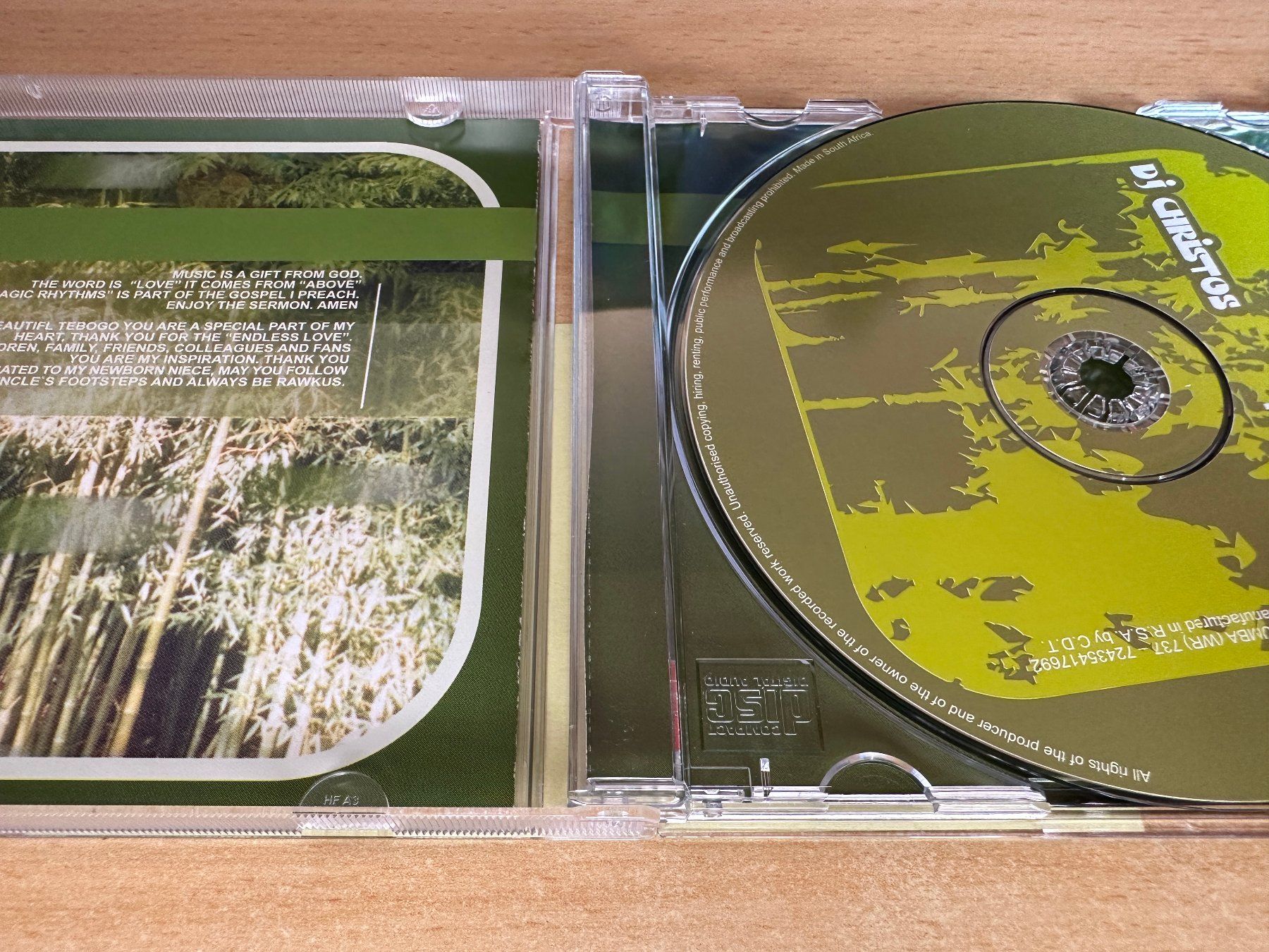 CDs: DJ Christos – Magic Rhythms – Gebraucht aus Rikon im Tösstal von Alpenmutz 2