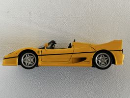 Ferrari F50 Spyder von Maisto gelb (1:18 ) guter Zustand