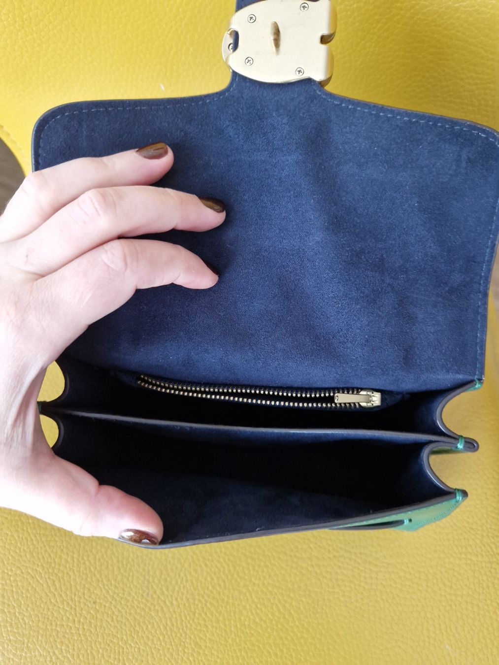 Coach Taschen für Damen: Original Coach Handtasche, grün, top handle – Gebraucht aus Erlinsbach SO von ULIKH 8