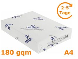 Zeichenpapier, 180 gqm, DIN A4, 25 Blatt