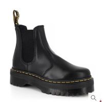 Dr. Martens Stiefel Plateau Schwarz
