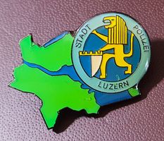 S457 - Pin Stadt Polizei Luzern / Löwe
