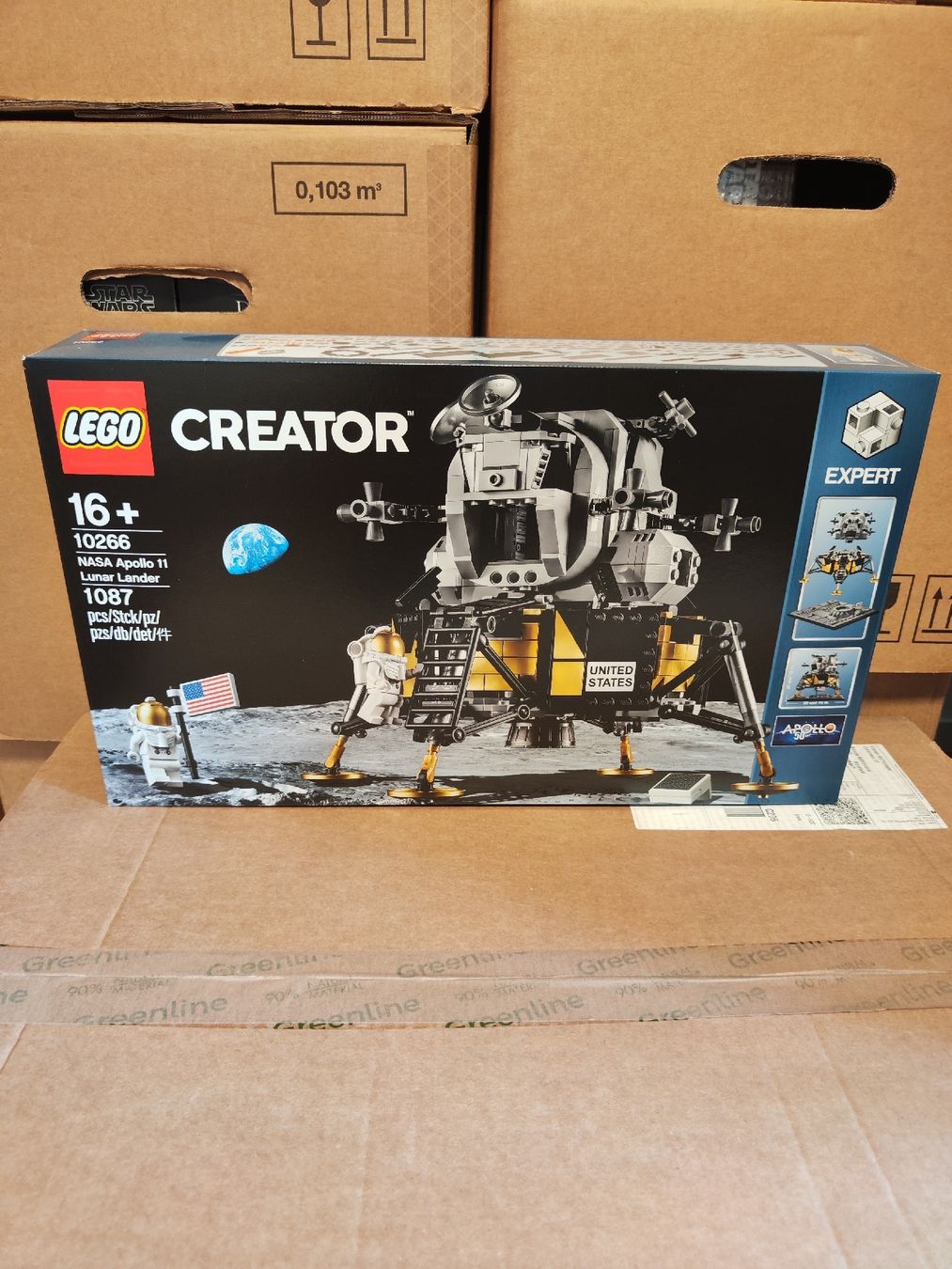 Lego Baukästen: Lego Creator NASA Apollo 11 Lunar Lander 10266 neu – Neu und originalverpackt aus Bischofszell von RareBricks