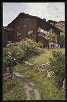 Schanfiggerhaus, Berghütte mit Garten