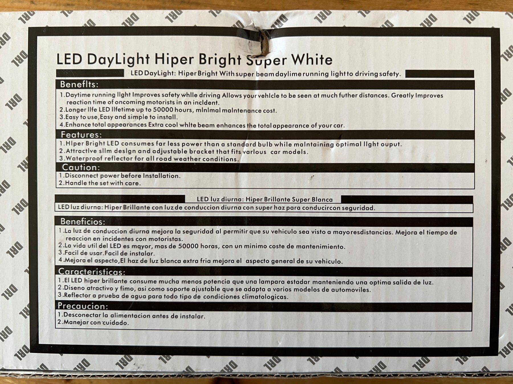 Fari: TAGFAHRLICHT DAYLIGHT - NEU (JE 5 LED - E4) – Nuovo e nell'imballaggio originale da Zürich venduto da paddybaer 3