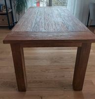 Table rectangulaire en teck massif