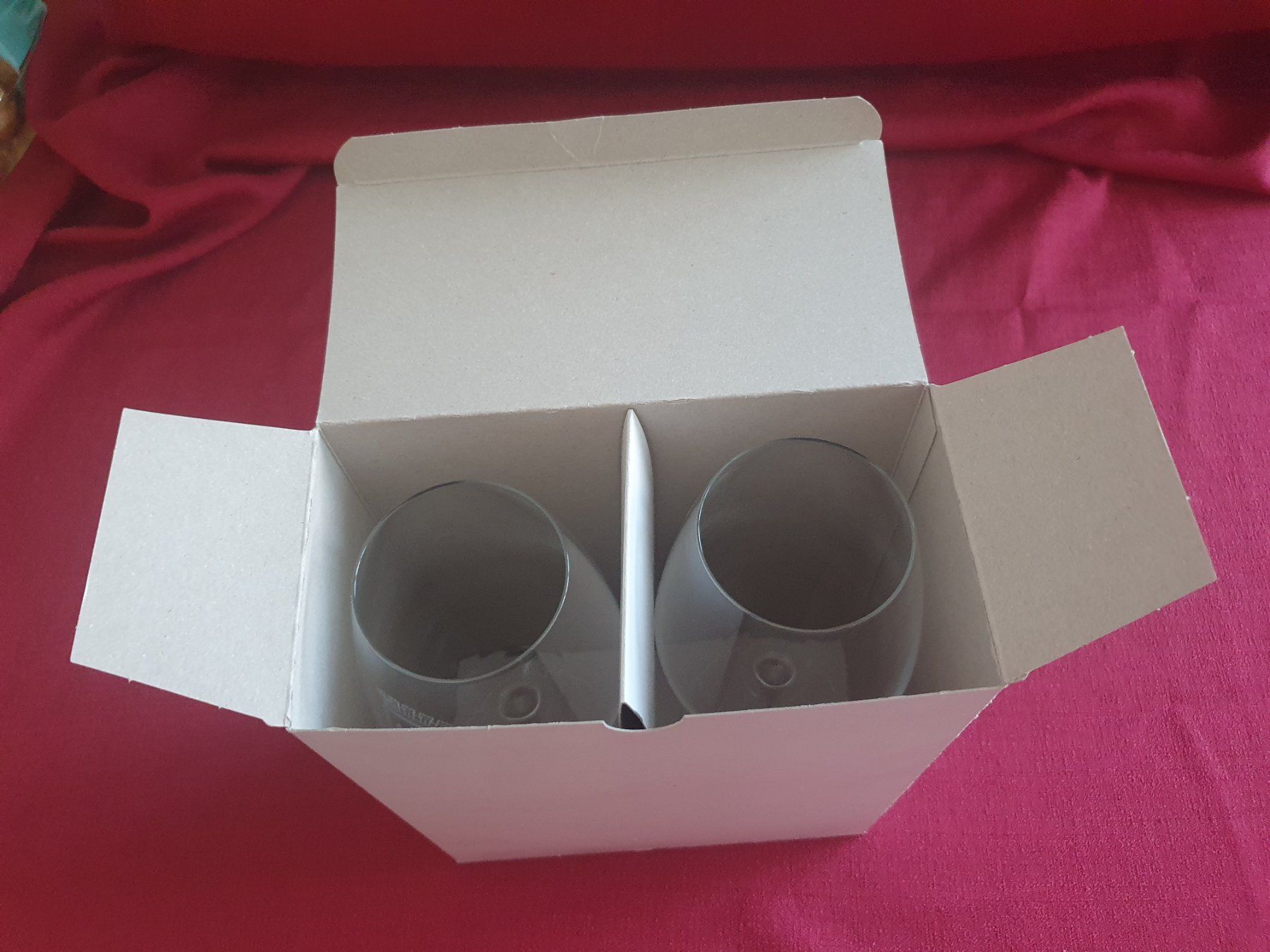 Gläser: 2 edle Rotweingläser Château André Ziltener – NEU & OVP – Neu und originalverpackt aus Abtwil AG von MaVo.0710 5