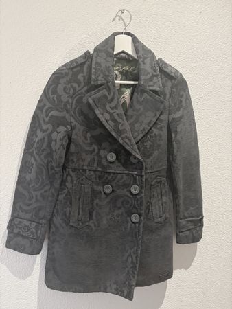 Desigual Romantischer Gothic Style Damastmantel Größe 36 Sma