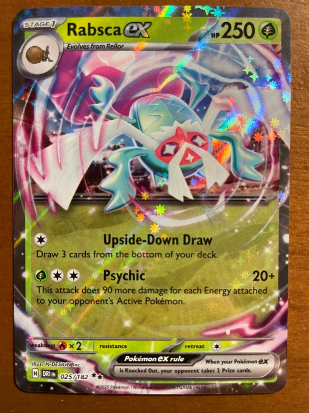 Pokémon Carte collezionabili: Pokemon Rabsca eX (Versand gratis) – Nuovo (secondo la descrizione) da Chur venduto da Angerson