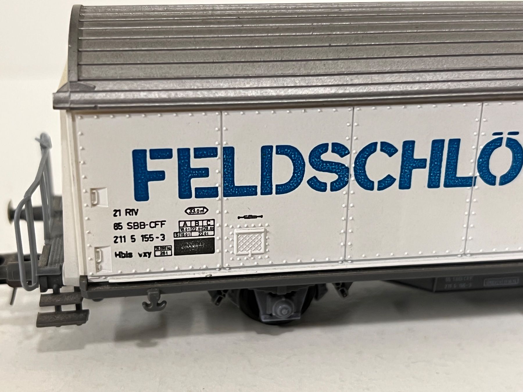 Roco Modellini di ferrovie: Roco Feldschlösschen Bier  SBB  H0 DC – Usato da Geroldswil venduto da TopTrain54 2