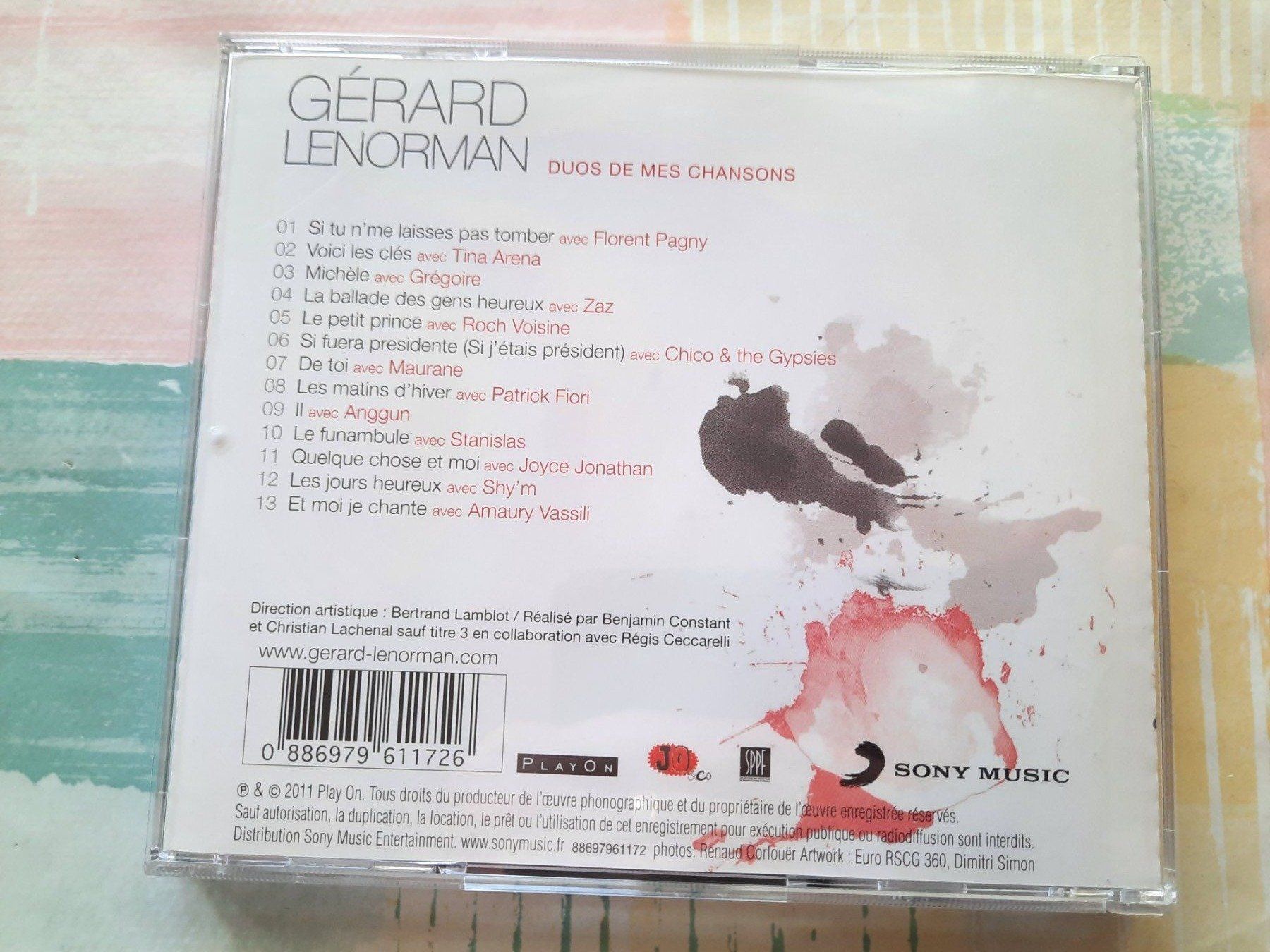 CD: Cd Gerard Lenorman - Duos de mes chansons – Usato da Pully venduto da bro_n52j 1