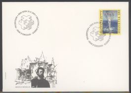 2001, FDC, Sondermarke Werke von Schweizer Kunstmalern