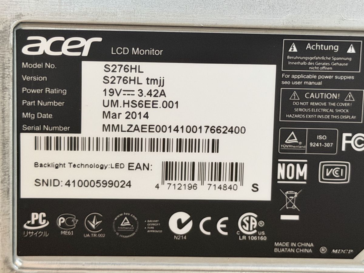 Acer Monitore: Acer LCD Display – Gebraucht aus Boll von LeDude13 1