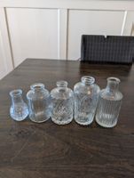 Deko Vasen Glas Vintage Style, 5er Set