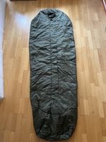 Schweizer Armeeschlafsack Original oliv guter Zustand