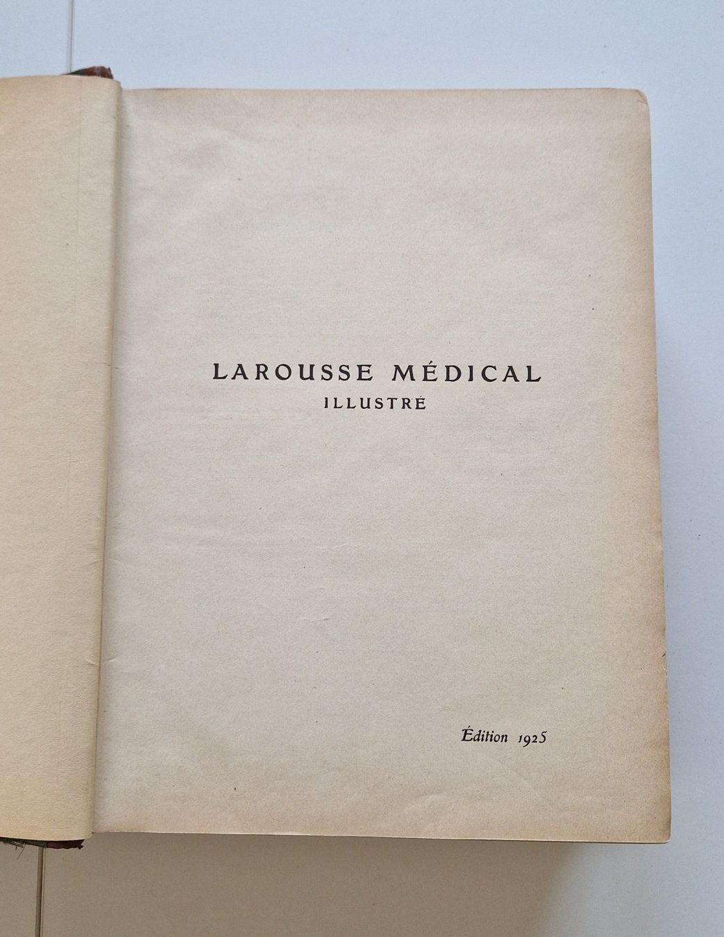 Libri: 1925 - Larousse médical illustré – Usato da Fortunau (Ayent) venduto da le.baron 2