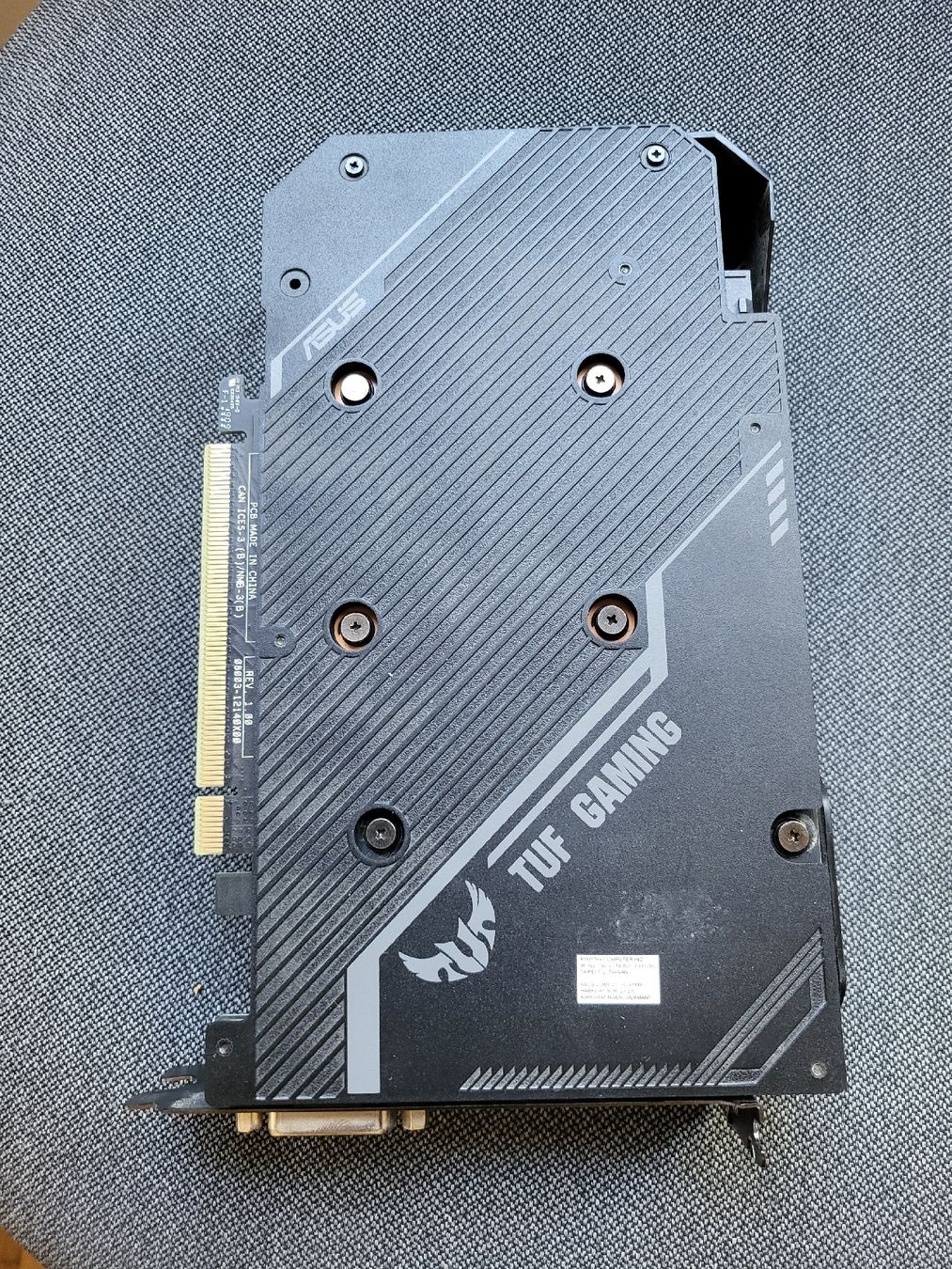Asus Grafikkarten: rtx 2060 asus tuf – Gebraucht aus Cologny von ano_c2x9 4