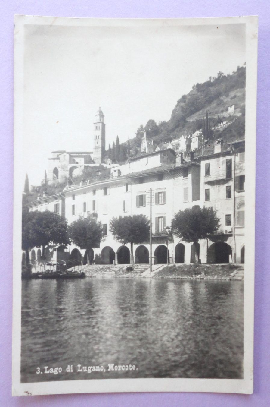 Cartoline postali: Morcote, Lago di Lugano – Usato da Fétigny venduto da Billy2miny