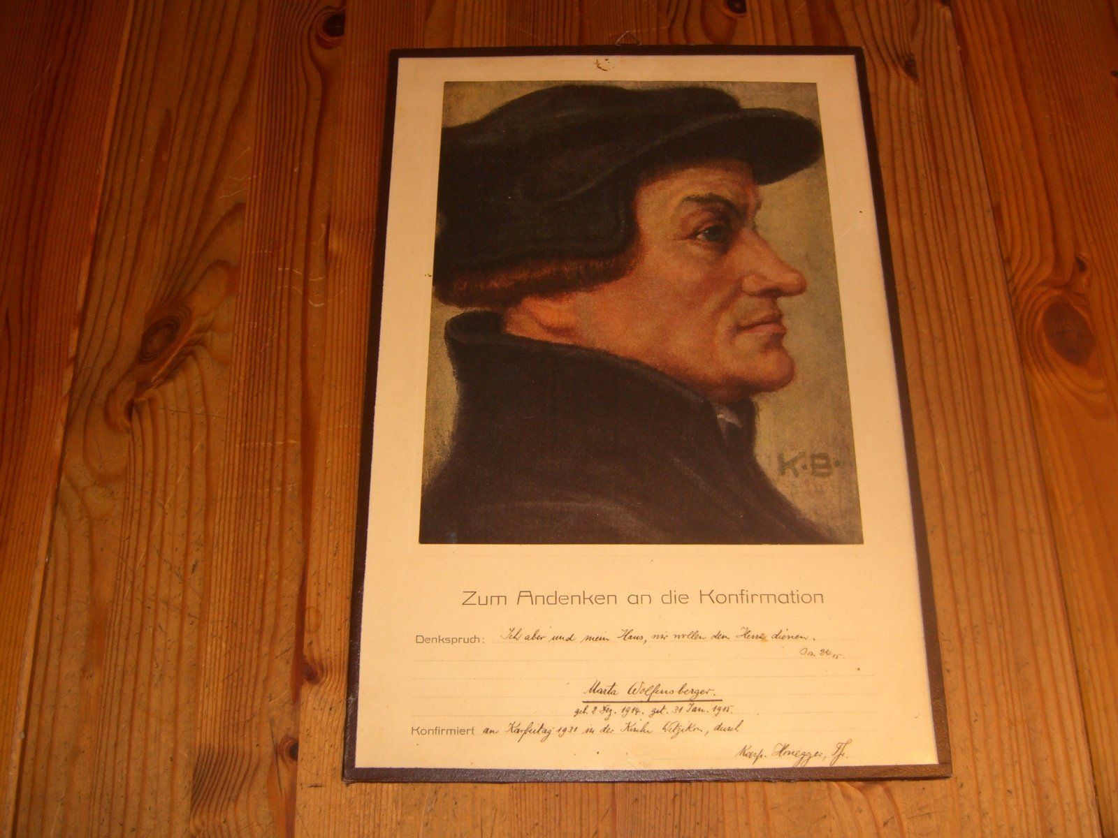 Foto & Immagini: alter Farbdruck von Huldrych Zwingli – Usato da Winterthur venduto da Gaia