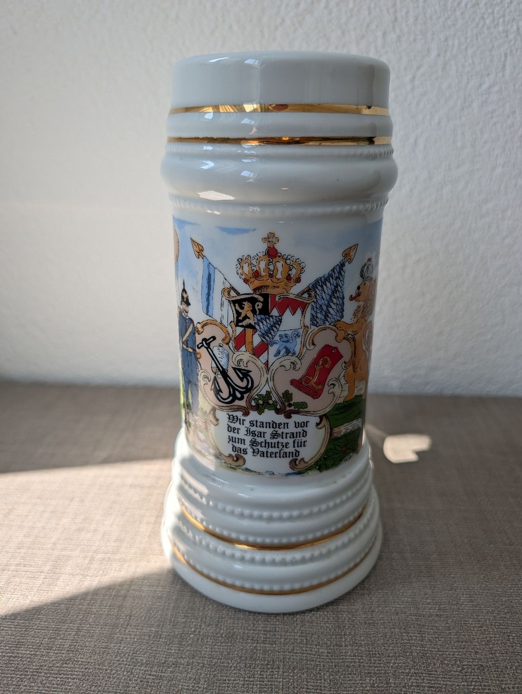 Gläser: Bierkrug mit Reservistenmotiv – Gebraucht aus Bern von ari_66yc