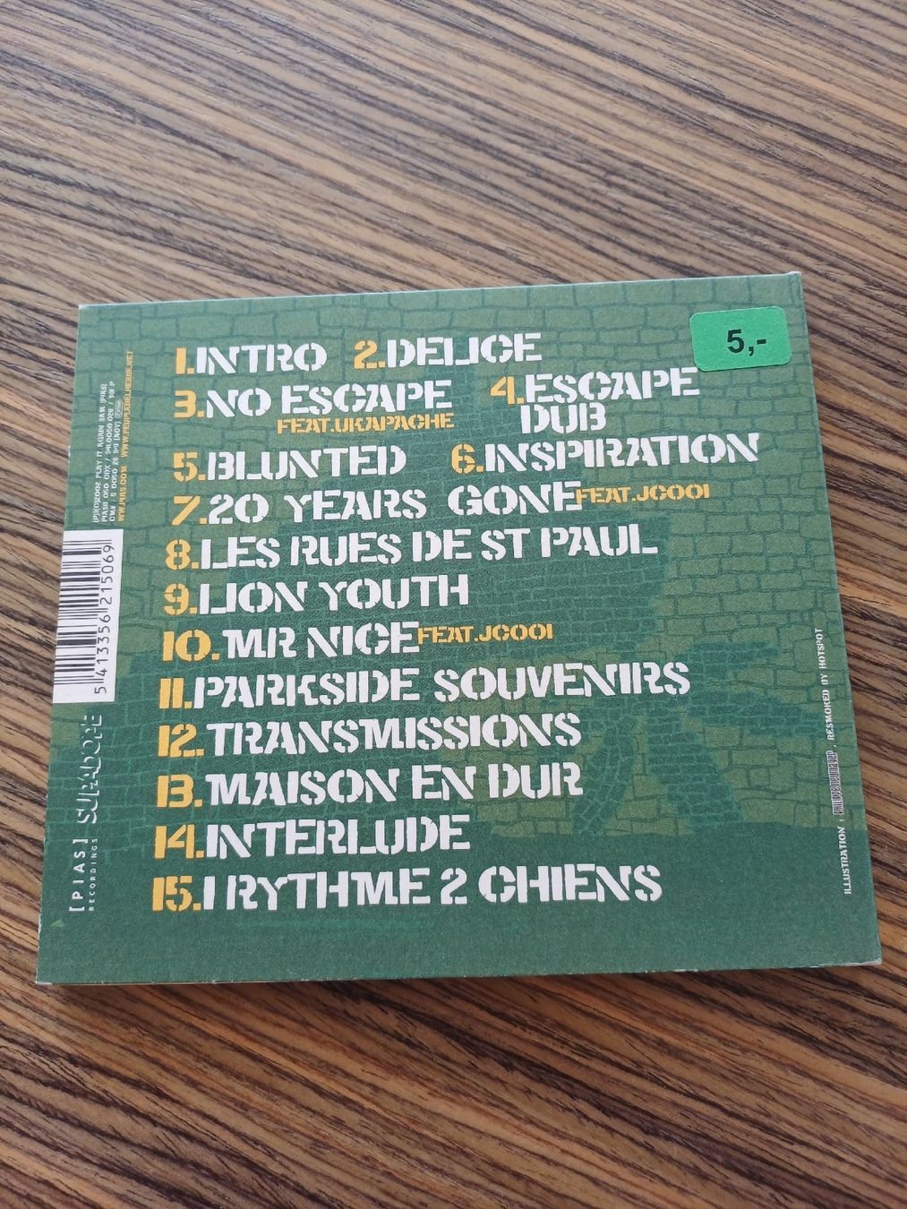 CDs: Le Peuple de l Herbe "P.H.Test/Two" CD – Neu (gemäss Beschreibung) aus Begnins von Drastic-Sound 1