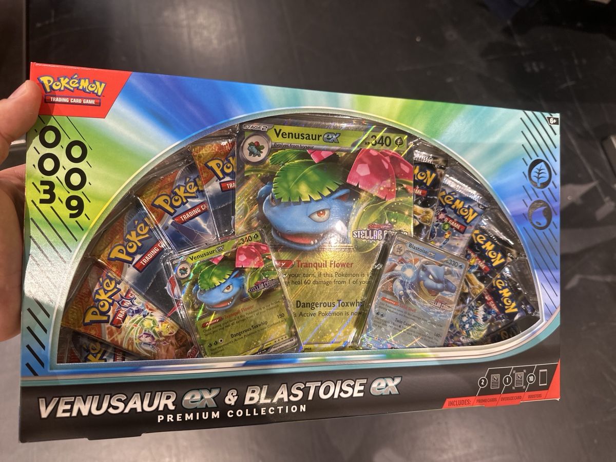 Pokémon Sammelbilder & Trading cards: Pokémon Sammelbox Venusaur & Blastoise EX OVP – Neu und originalverpackt aus Biel/Bienne von Blueflug