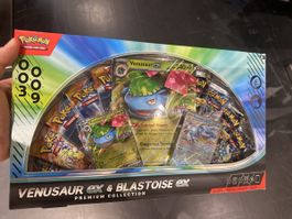 Pokémon Sammelbox Venusaur & Blastoise EX OVP