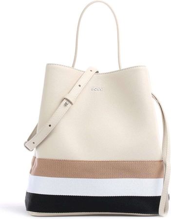 Boss Addison Bucket Bag - Open White