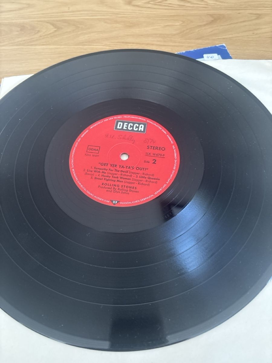 Dischi in vinile: The Rolling Stones LP - Get Yer Ya-Ya's Out  – Usato da Courchapoix venduto da Jubo1 3