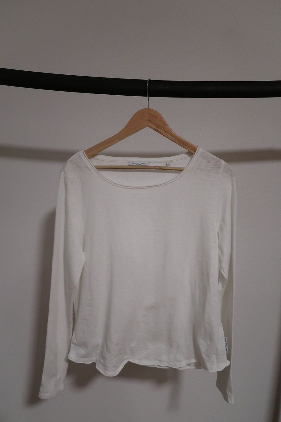 Marc O'Polo T-shirt: Weisses Marc OʼPolo Longsleeve Damen – Basic – Nuovo (secondo la descrizione) da Vogelsang AG venduto da ilk_7bqb