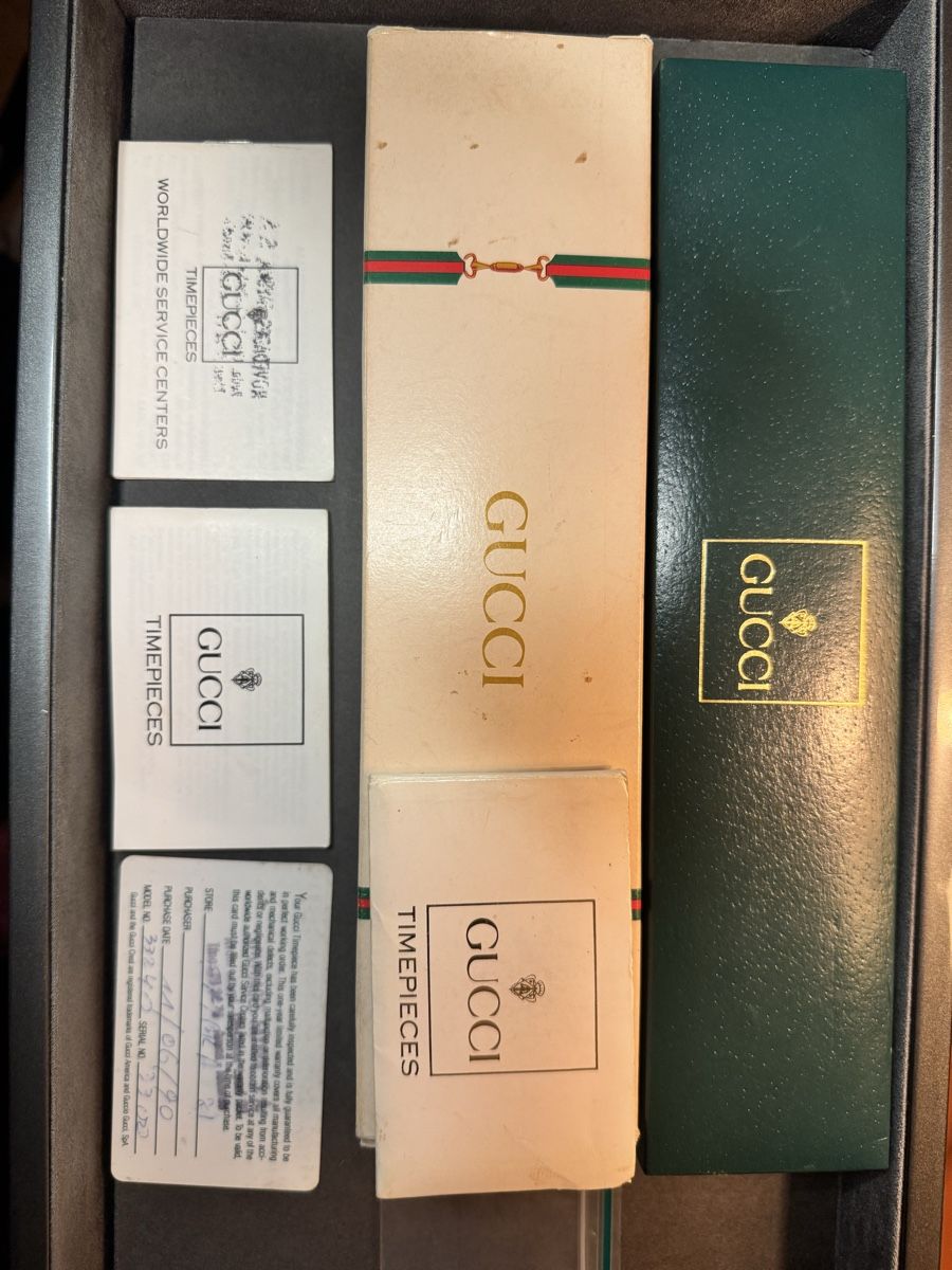 Gucci Orologi: Gucci 3300m Mr Wolf Pulp Fiction (Full set) – Usato da Zürich venduto da Jllamas1 1
