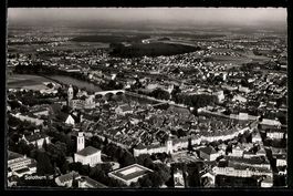 AK Solothurn, Teilansicht mit Schloss