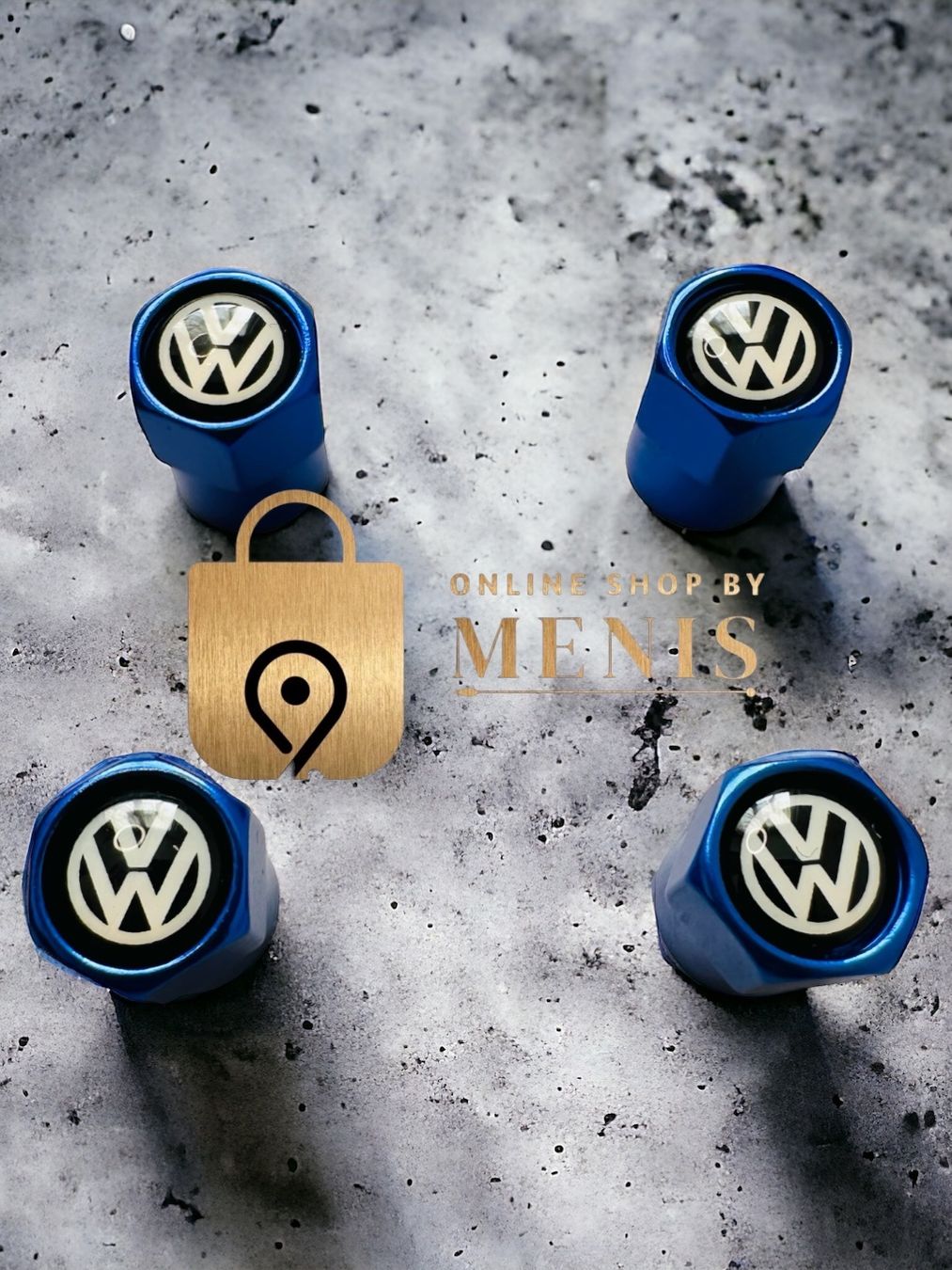VW Alle Autoersatzteile: VW Ventilkappe Ventildeckel Aluminium 4er-Set Neu – Neu und originalverpackt aus Balsthal von  1