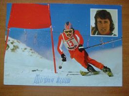 CHRISTIAN HEMMI (CH) SKISTAR  HANDSIGNIERT AK !