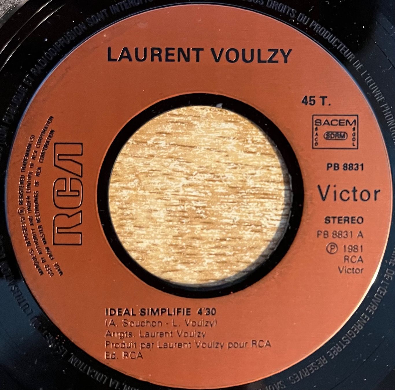 Schallplatten: VOULZY - IDÉAL SIMPLIFIÉ – Gebraucht aus Bussigny von vinyl-pas-cher 2