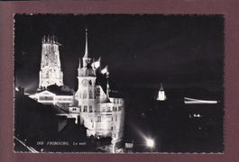 FRIBOURG de nuit - 1962
