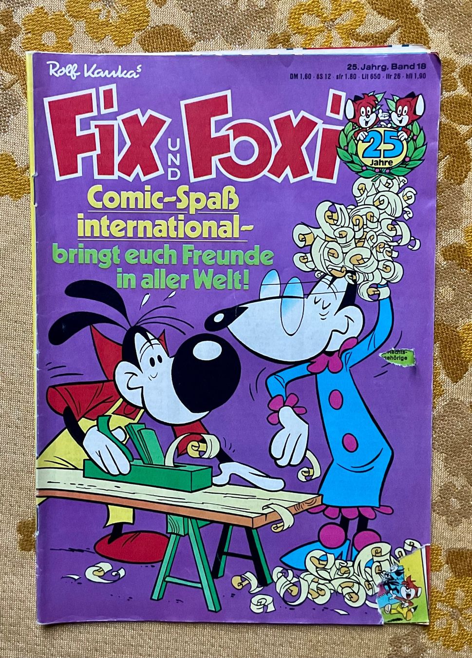 Fumetti: Fix und Foxi Heft Nr 18 von 1977 – Usato da Endingen venduto da nathan05