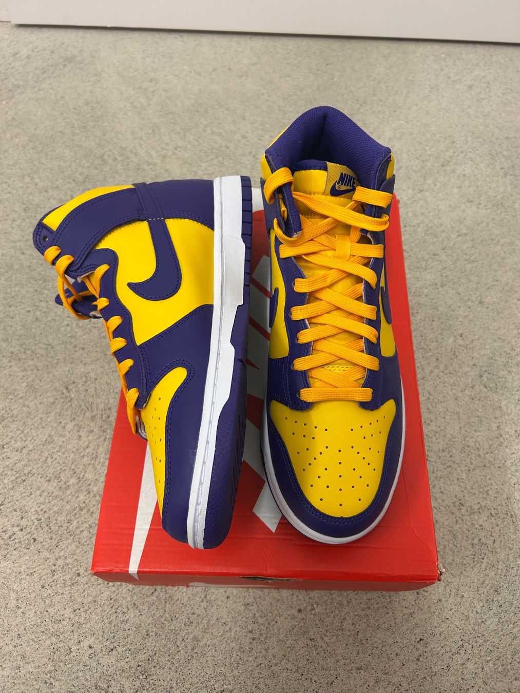 Nike Scarpe da uomo: Nike Dunk High Lakers – Nuovo e nell'imballaggio originale da St.Gallen venduto da y.vrn1 3