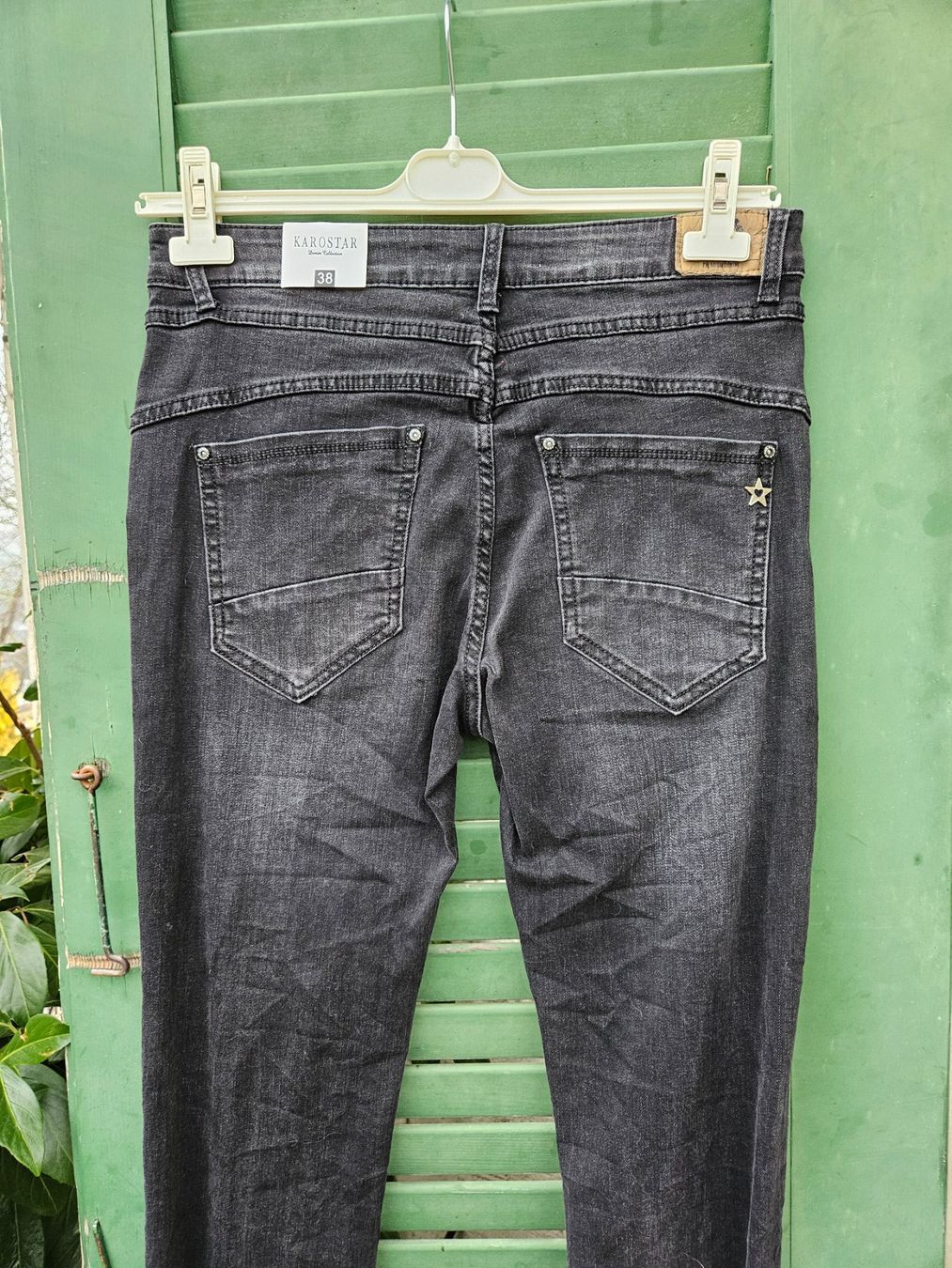 Jeans: Karostar Jeans Gr 38 in Schwarz – Nuovo e nell'imballaggio originale da Gelterkinden venduto da nic_q28s 2