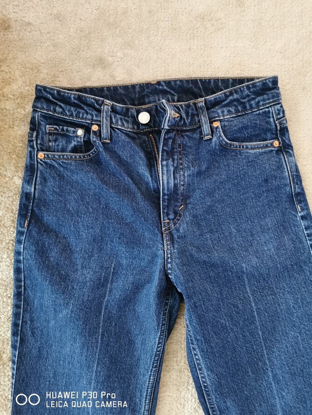 H&M Jeans: JEANS H&M, BOOTCUT, BLAU, NEUWERTIG, GR 34 – Usato da Erlenbach ZH venduto da alisamilana 2