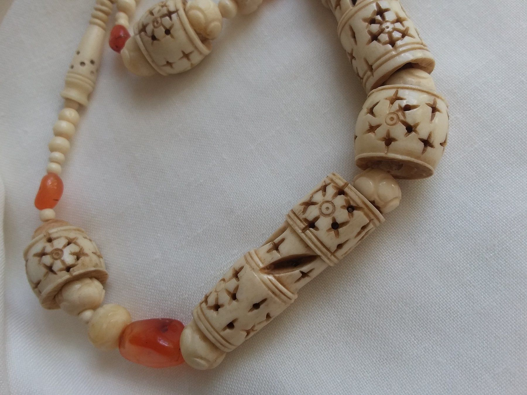 Catenine: Vintage Handgeschnitzte Kette Collier Afrika – Usato da Zürich venduto da helsan 6