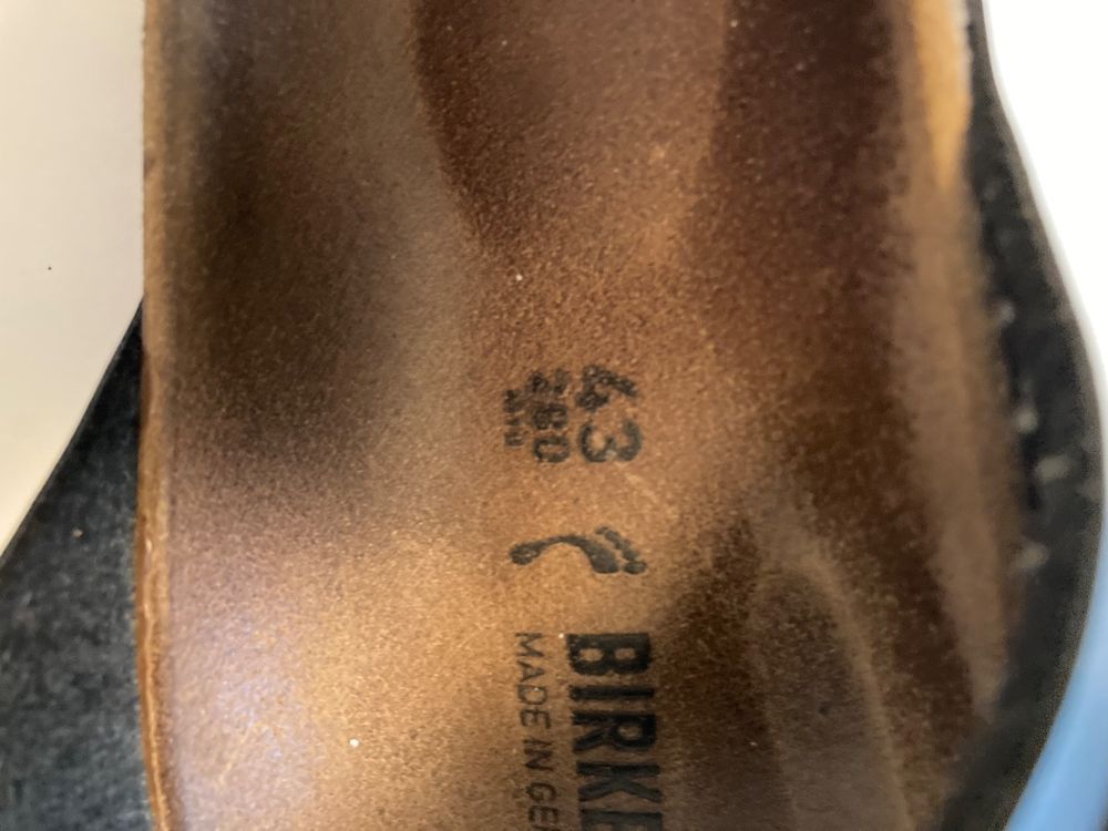 Birkenstock Arizona 43 noires largeur troite Acheter sur Ricardo